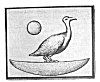 PLATE X. A. <i>The Heavenly Goose</i>.<br> (From Ancient Mythology: Jacob Bryant, 1774, Vol. II)