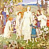 The Coming of Bride, by John Duncan (color image of original painting)