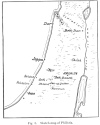 Fig 3. Sketch-map of Philistia.