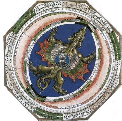 P. Apian, Astronomicum Caesareum [1540] (Public Domain Image)
