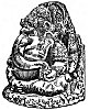 <I>Ganesha from Java</I><BR>
 <I>Courtesy New York American</I>