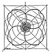 <I>Fig. 2. The Syringa Bush<BR>
 The Square--the Four Primary Forces</I>