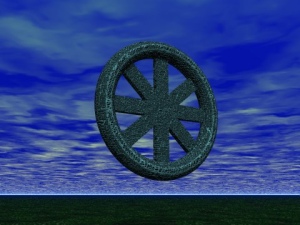 Wheel of Dharma (c) 2001, J.B. Hare