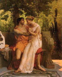 L'Idylle, by William Bougereau [1850] (Public domain image)