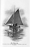 The Sloop Ada.<br> In service of the Koreshan Geodetic Expedition on the Gulf of Mexico.