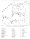 Map of Section of Kentucky