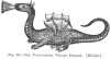 FIG. 53.—THE FOUR-FOOTED WINGED DRAGON. (<i>Kircher</i>.)