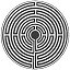 FIG. 43.—Labyrinth in Lucca Cathedral. (Durand.)