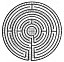 Fig. 52. Labyrinth in Bayeux Cathedral. (Amé)