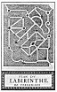 Fig. 88. Labyrinth of Versailles. (Perrault)