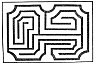 FIG. 114.—Labyrinth Design by L. Liger (<i>circ.</i> 1700).