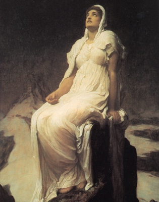 Lord Frederick Leighton, Spirit of the Summit [19th Cent.] (Public Domain Image)