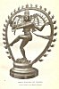 SHIVA DANCING ON TRIPURA<br> <i>From a bronze in the Madras Museum</i>.