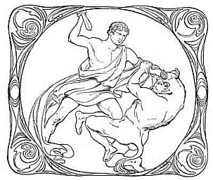 Cover for The Heroes, or Greek Fairy Tales for My Children