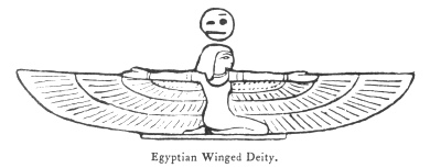 Egyptian Winged Deity.