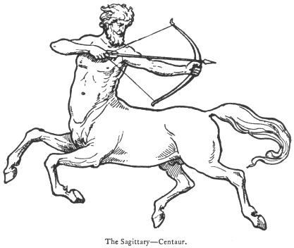 Fictitious And Symbolic Creatures In Art Other Chimerical Creatures And Heraldic Beasts Sagittary Centaur Sagittarius Centaurus Hippocentaur