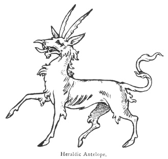 Heraldic Antelope.