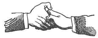 FIG. 9 THE GRIP OF AN ENTERED APPRENTICE.