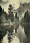 SENTINEL ROCK (OR LOI-YA) AND THE MERCED RIVER<BR>
 <I>Photo A. C. Pillsbury</I>