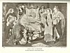 LEAR AND CORDELIA<br> From the Picture by Ford Madox Brown<br> Annan photo