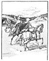 ''So as they traveild, lo! they can espy<BR>
 An armed knight towards them gallop fast,<BR>
 That seemed from some feared foe to fly,<BR>
 Or other griesly thing that him aghast.''