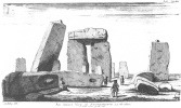 Plate 21. An inward View of Stonehenge or Side view of the cell. AA the altar.
