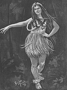 Hula Dancer [1909] (Public Domain Image)