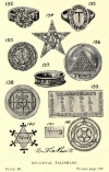 PLATE 10. MEDIÆVAL TALISMANS.