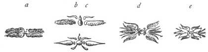 FIG. 122. COMBINATION OF THE WINGED GLOBE AND THE THUNDERBOLT.